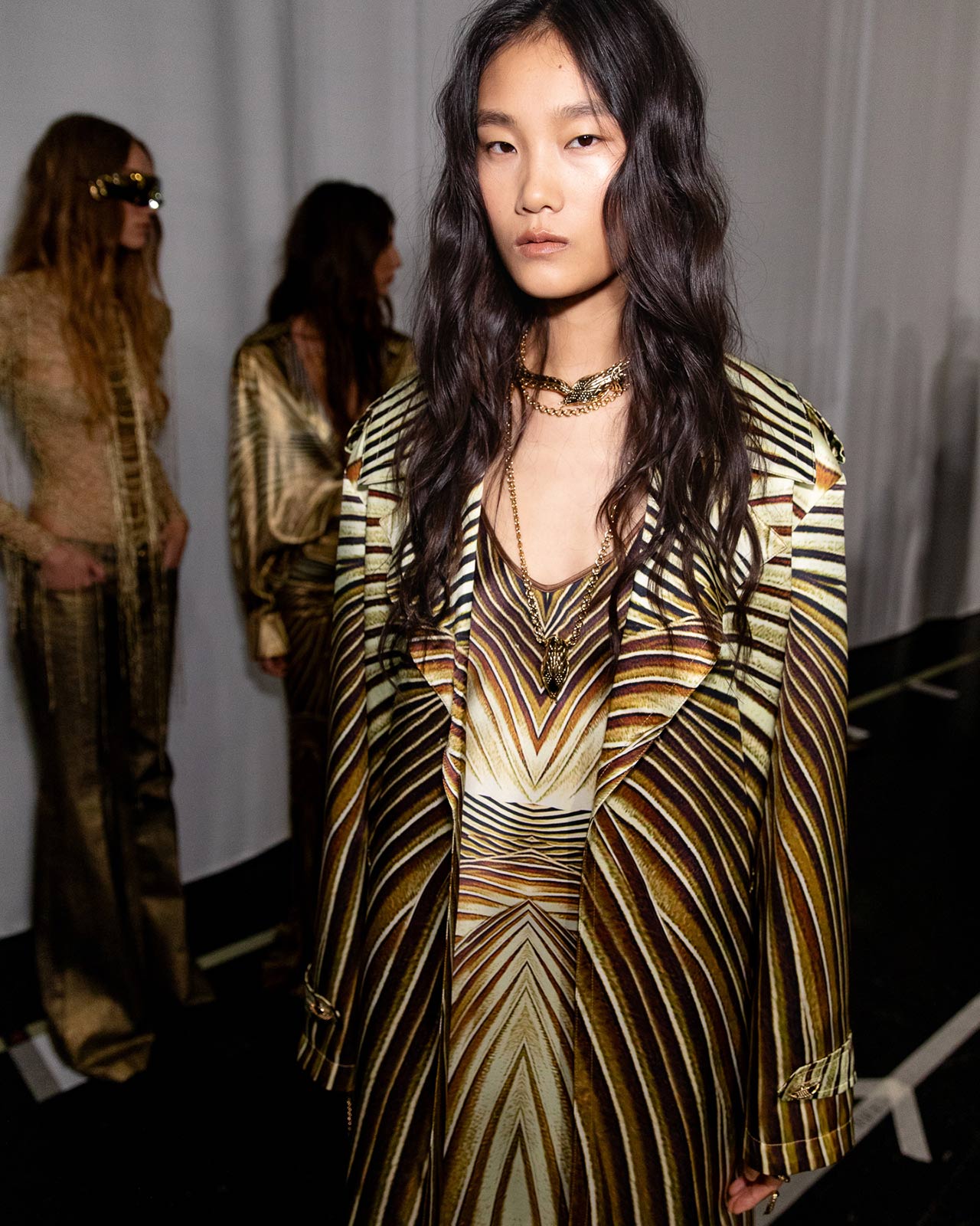All that glitters is gold in Milan for Roberto Cavalli SS26