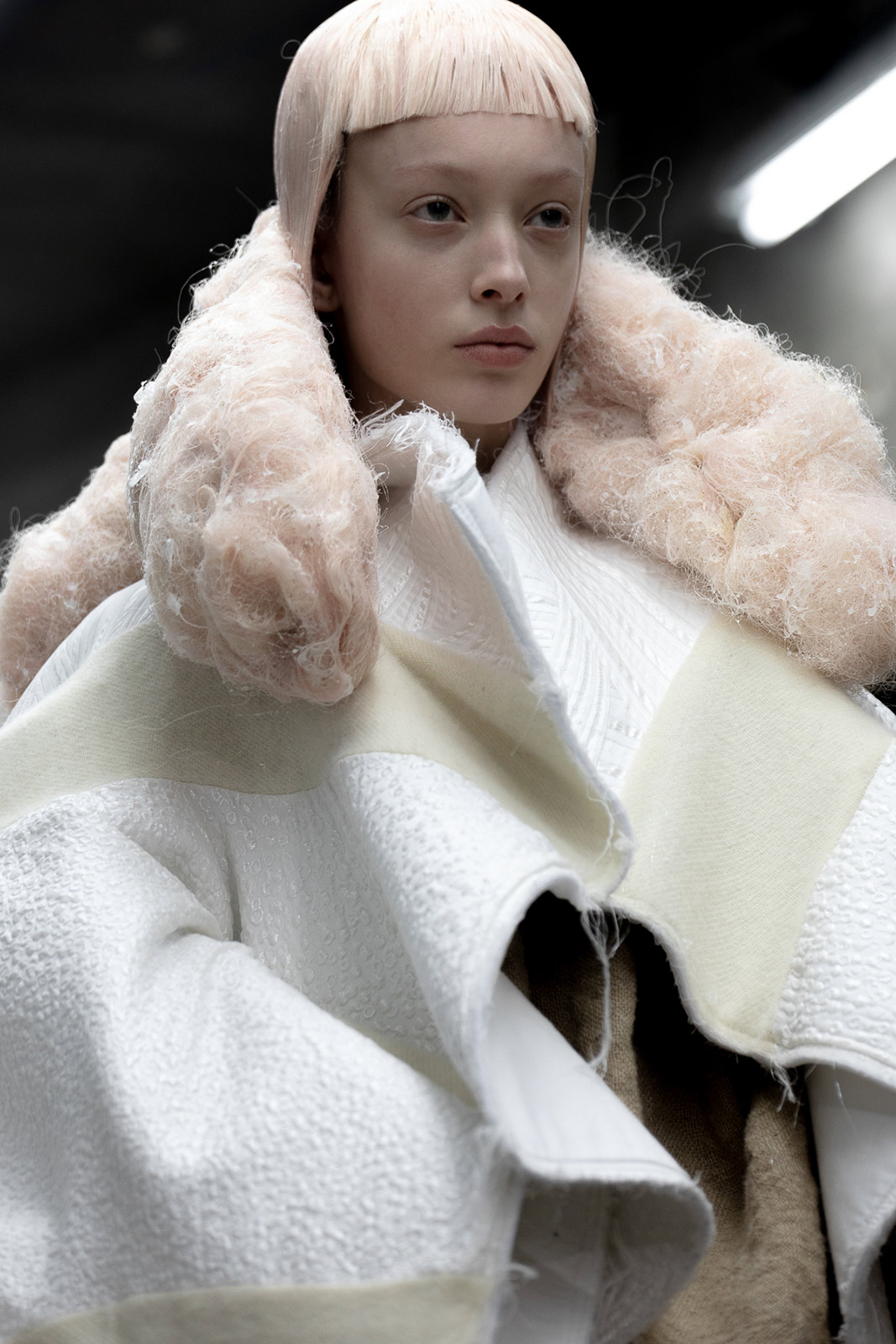 Whimsy by way of distortion in Comme des Garçons SS26