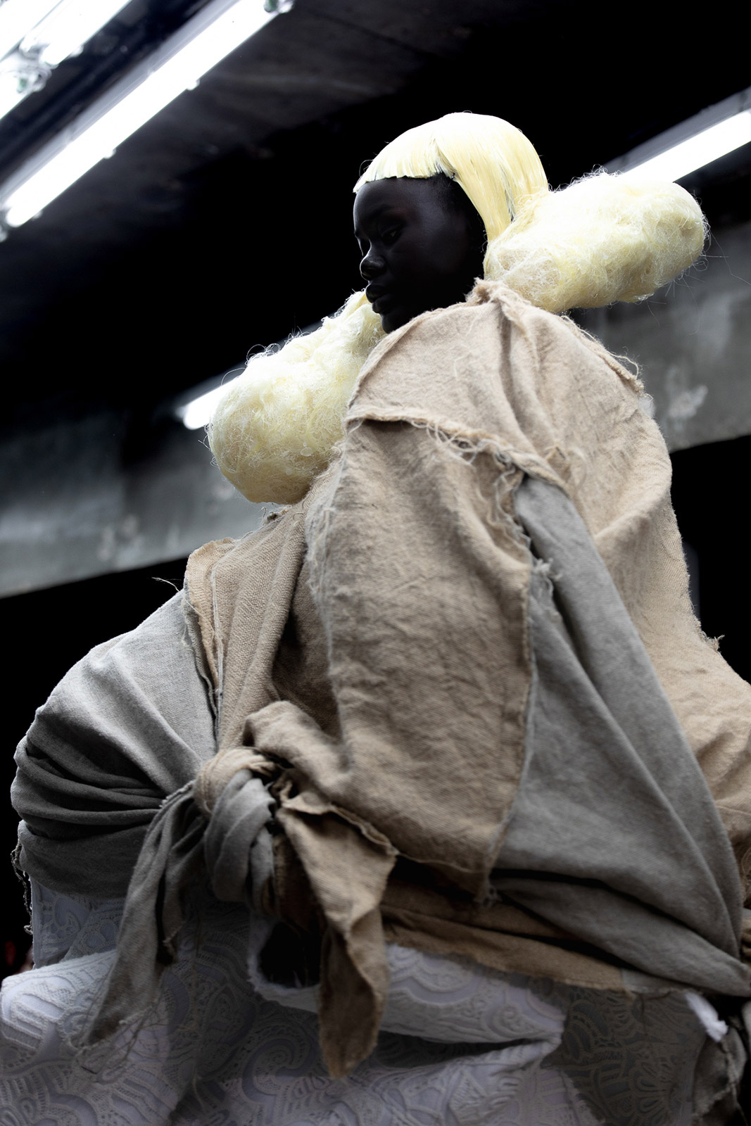 Whimsy by way of distortion in Comme des Garçons SS26