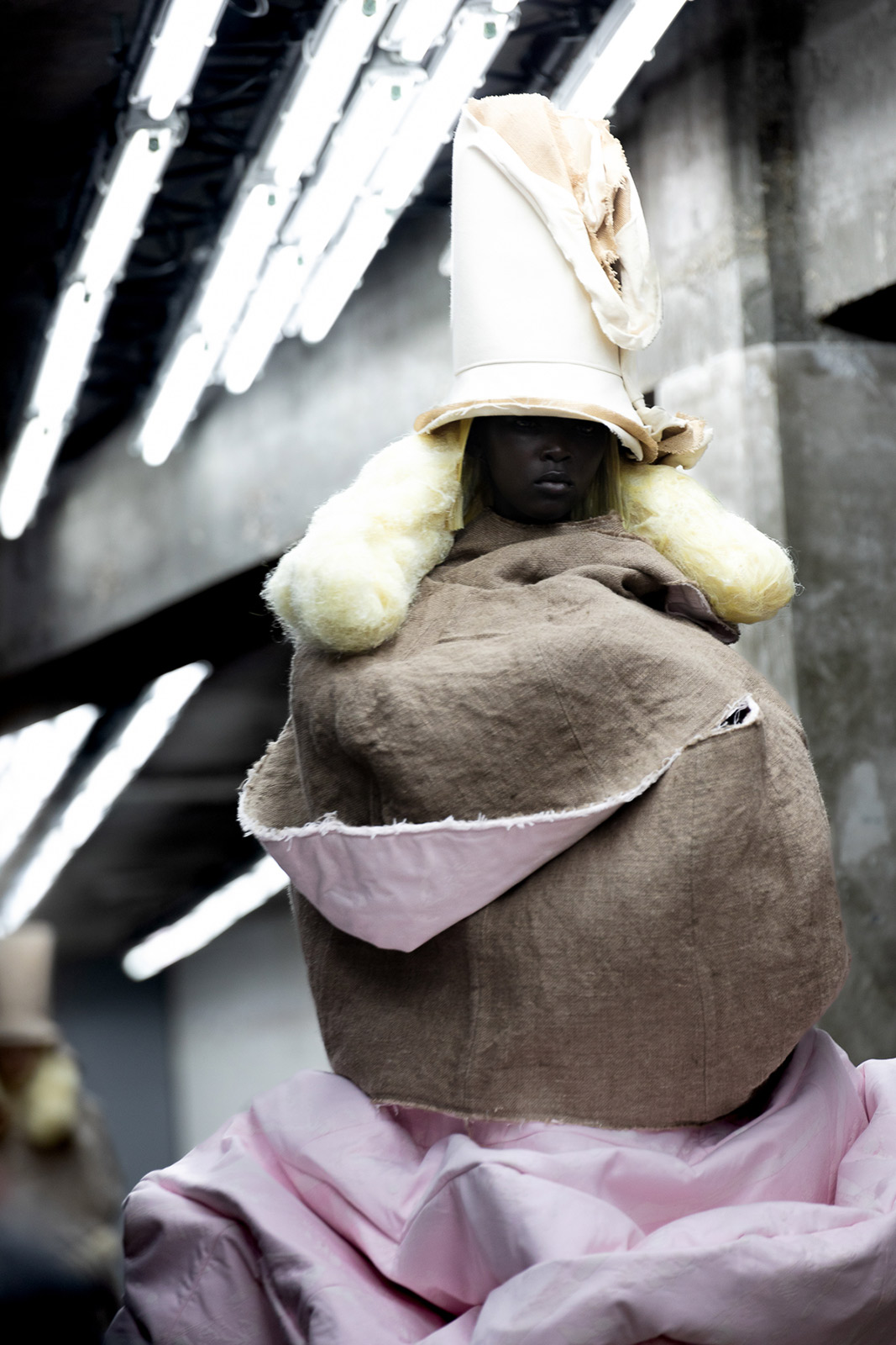 Whimsy by way of distortion in Comme des Garçons SS26