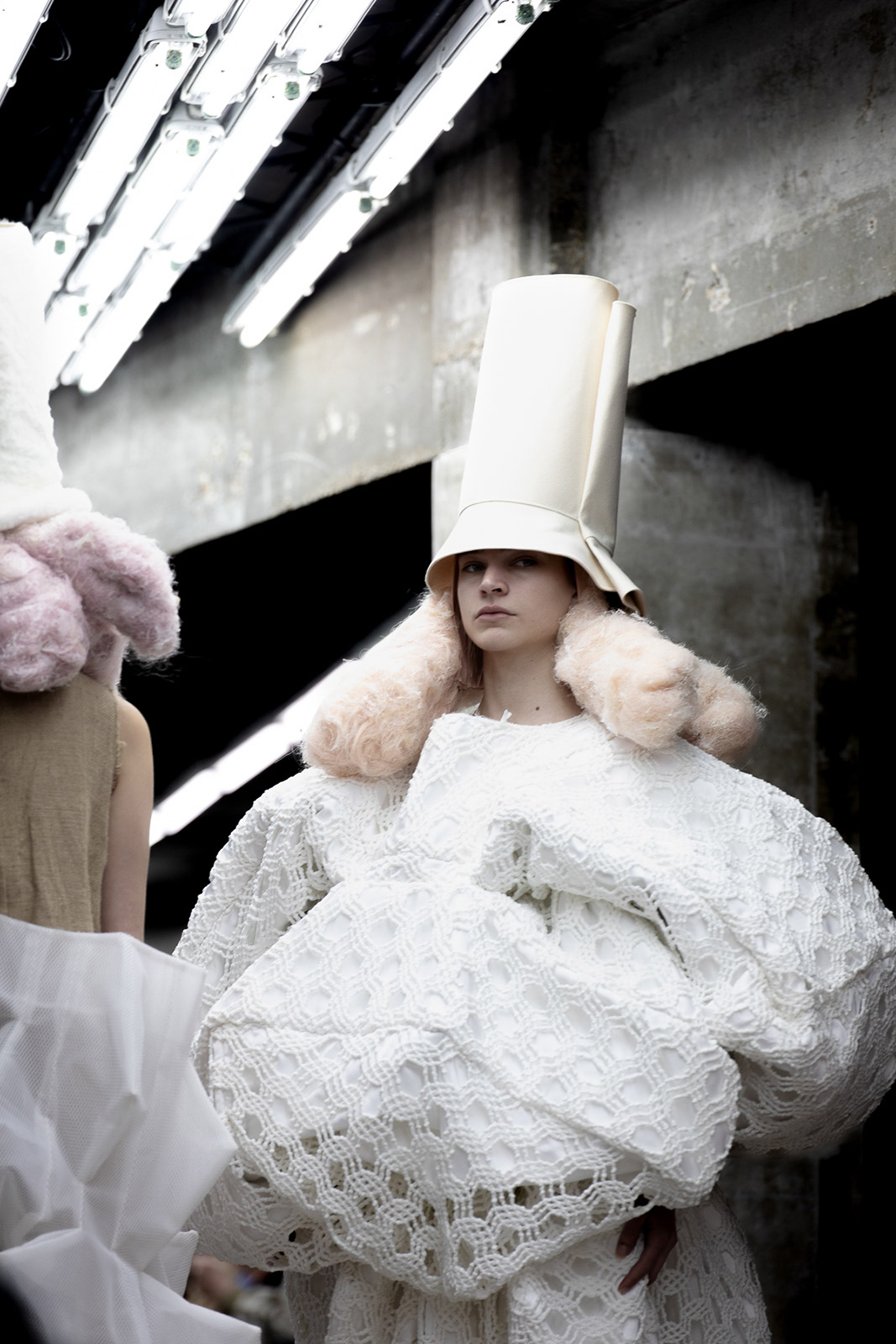 Whimsy by way of distortion in Comme des Garçons SS26