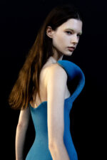 Backstage at Duran Lantink’s debut show for Jean Paul Gaultier