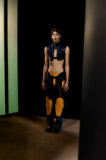 Backstage at Duran Lantink’s debut show for Jean Paul Gaultier