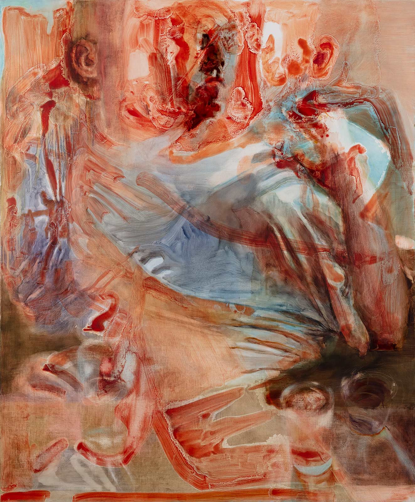 Soren Hope paints what the eye can’t hold