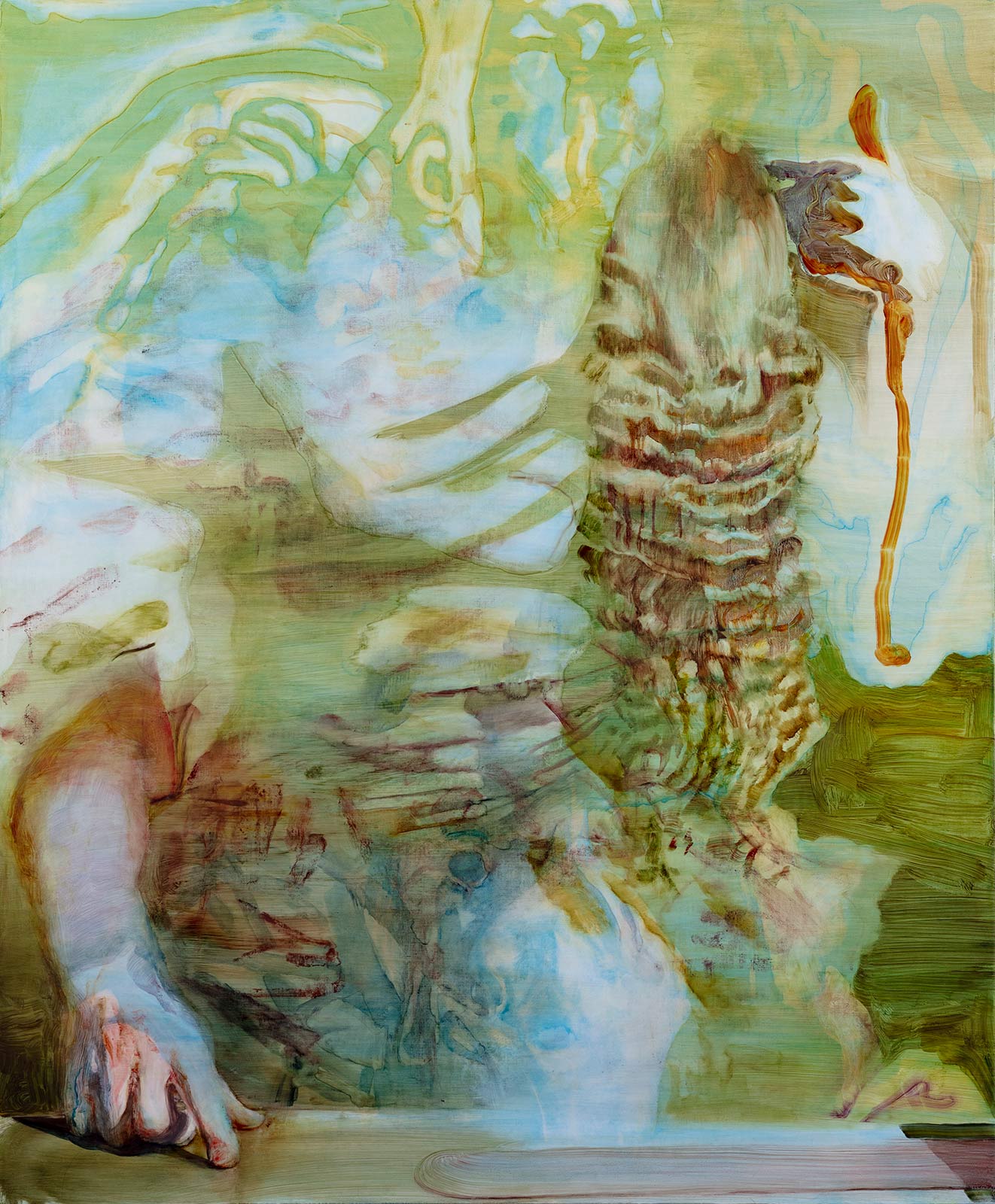 Soren Hope paints what the eye can’t hold