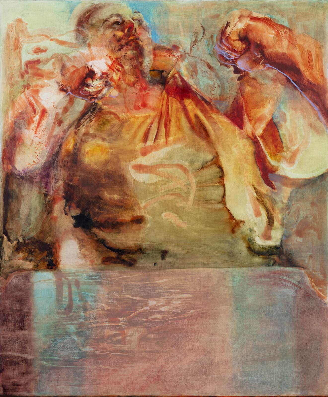 Soren Hope paints what the eye can’t hold