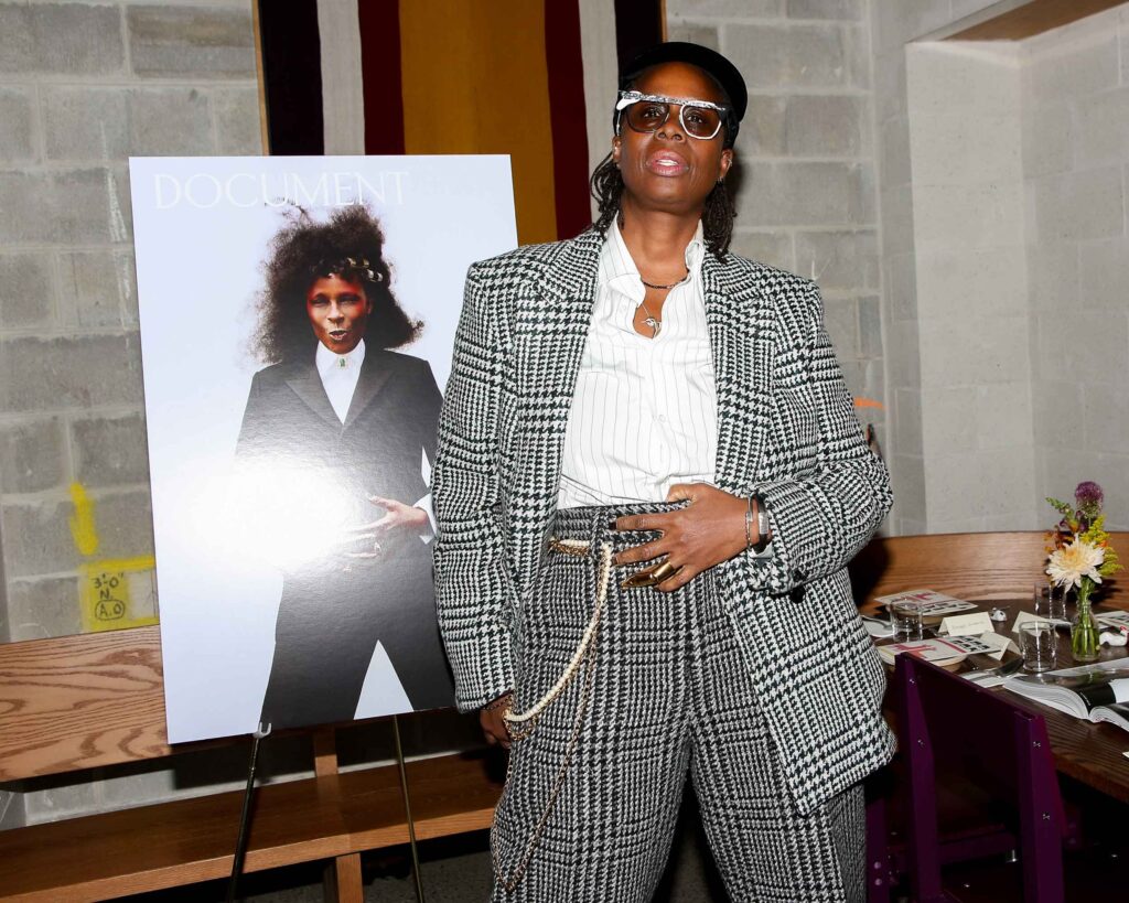 Mickalene Thomas at the Grand Palais, marked in New York